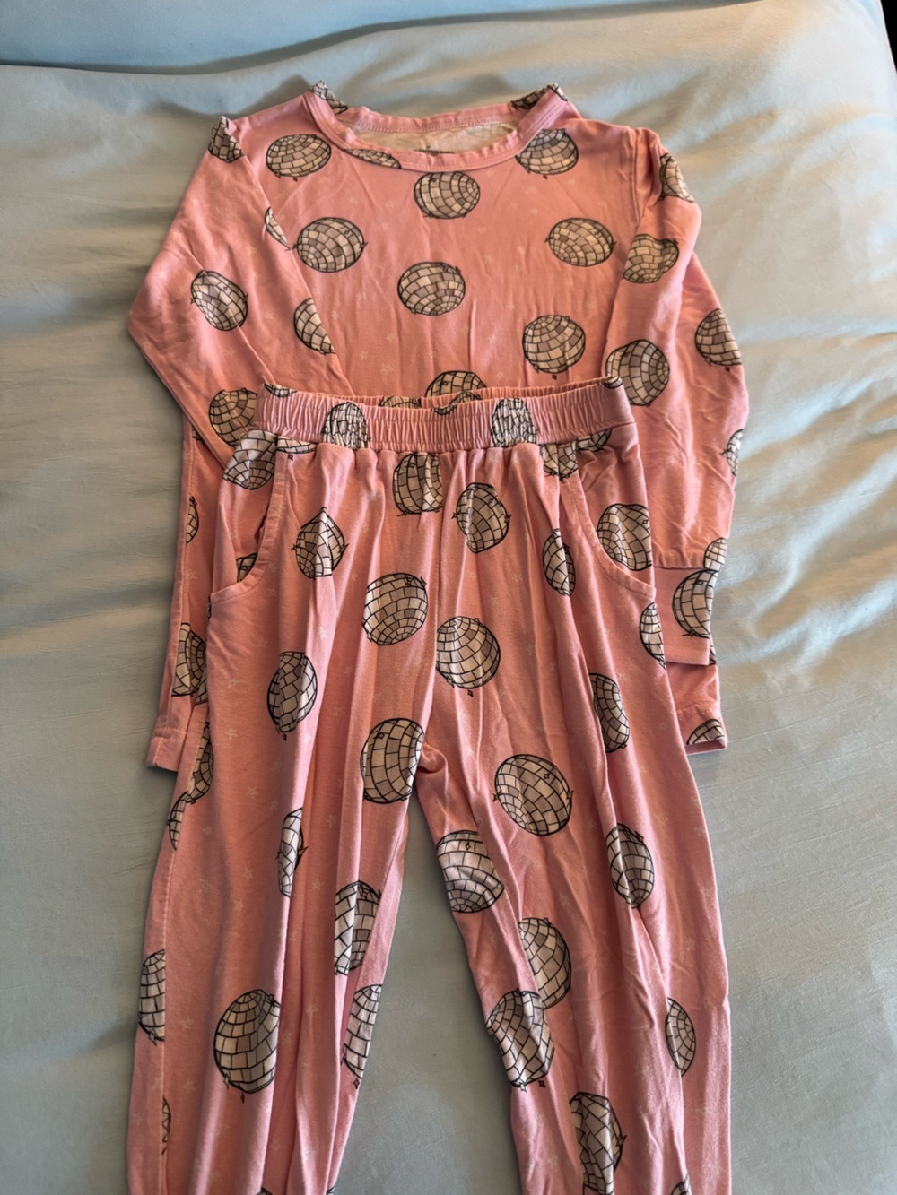 Girl’s Disco Ball Pajama Set